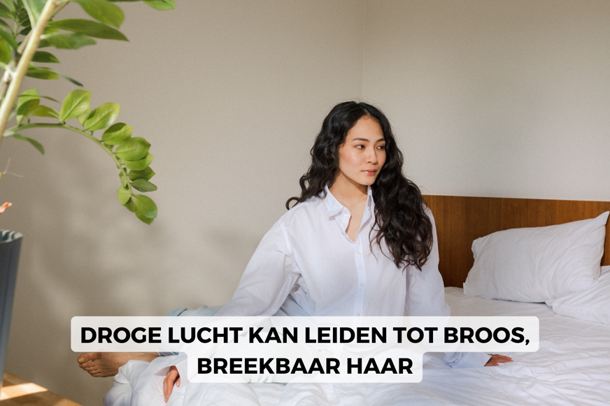 slaapen met lang haar